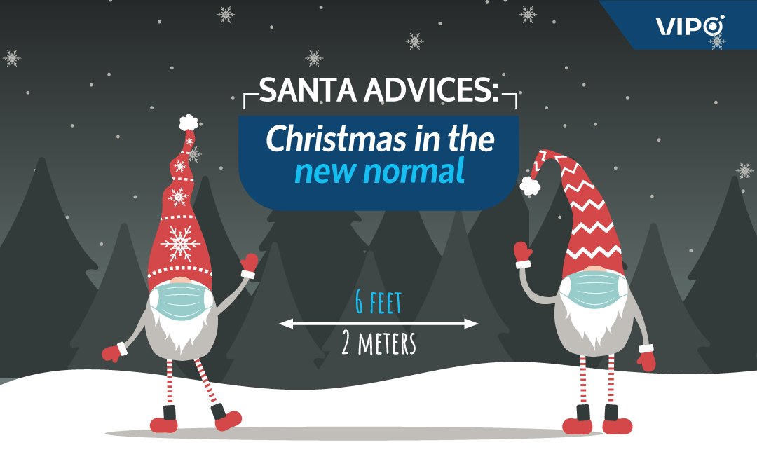Santa advices, keep distance